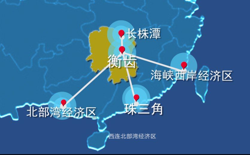 公司区位示意